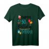 Kinder Happy 30th Birthday Daddy T-Shirt – Perfektes Outfit für Sohn, Tochter & Baby zum 30. Geburtstag mit Cupcake & Luftballons