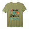 Kinder Happy 30th Birthday Daddy T-Shirt – Perfektes Outfit für Sohn, Tochter & Baby zum 30. Geburtstag mit Cupcake & Luftballons