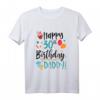 Kinder Happy 30th Birthday Daddy T-Shirt – Perfektes Outfit für Sohn, Tochter & Baby zum 30. Geburtstag mit Cupcake & Luftballons