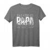 Triathlon Papa Geschenk Vatertag - Motivations T-Shirt für Triathleten, Radfahrer, Schwimmer und Läufer