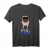 Herren Mops Papa mit Sonnenbrille T-Shirt – Lustiges Hundegeschenk für Männer, Vatertag & Geburtstag