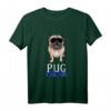 Herren Mops Papa mit Sonnenbrille T-Shirt – Lustiges Hundegeschenk für Männer, Vatertag & Geburtstag