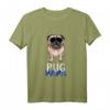 Herren Mops Papa mit Sonnenbrille T-Shirt – Lustiges Hundegeschenk für Männer, Vatertag & Geburtstag