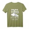 Papa und Sohn Beste Freunde fürs Leben T-Shirt - Lustiges Partnerlook Geschenk zum Geburtstag & Vatertag