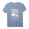 Papa und Sohn Beste Freunde fürs Leben T-Shirt - Lustiges Partnerlook Geschenk zum Geburtstag & Vatertag