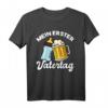 Mein erster Vatertag T-Shirt – Lustiges Vatertagsgeschenk für frischgebackene Papas, Vater, Bruder, Sohn oder Freund