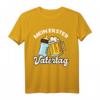 Mein erster Vatertag T-Shirt – Lustiges Vatertagsgeschenk für frischgebackene Papas, Vater, Bruder, Sohn oder Freund