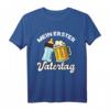 Mein erster Vatertag T-Shirt – Lustiges Vatertagsgeschenk für frischgebackene Papas, Vater, Bruder, Sohn oder Freund