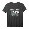 Zwillinge Papa 2021 lädt T-Shirt – Perfektes Geschenk für werdende Zwillingseltern und frischgebackene Eltern