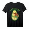 Papacado Veganer Papa Vatertag Obst Avocadoliebhaber Papa T-Shirt - Perfektes Geschenk für Vegane, Vegetarische Eltern und Avocado-Fans