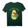 Papacado Veganer Papa Vatertag Obst Avocadoliebhaber Papa T-Shirt - Perfektes Geschenk für Vegane, Vegetarische Eltern und Avocado-Fans