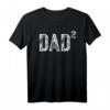 Papa von 2 Kindern sein T-Shirt - Lustige Schwangerschaftsankündigung im Vintage-Retro-Look als Vatertagsgeschenk