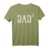 Papa von 2 Kindern sein T-Shirt - Lustige Schwangerschaftsankündigung im Vintage-Retro-Look als Vatertagsgeschenk