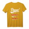 Papa Hoch 3 Kinder Vatertag T-Shirt – Geschenk für werdende Väter mit Drillingen oder drittem Kind