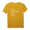 Best Dachshund Dad Ever Teckel Dackel Papa T-Shirt – Lustiges Geschenk für Hundeliebhaber, Hundepapas & Züchter zum Welthundetag & Vatertag