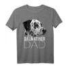 Dog Dad Dalmatiner - Hunde Papa T-Shirt für Dalmatiner Liebhaber & Tierfreunde