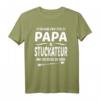 Lustiges Gipser Verputzer T-Shirt mit Spruch – Für Papa, Stuckateur und Handwerker, perfekt als Geburtstags- oder Vatertagsgeschenk