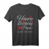 Happy Birthday Papa T-Shirt - Persönliches Geburtstagsgeschenk mit Glückwunsch für den besten Papa