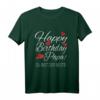 Happy Birthday Papa T-Shirt - Persönliches Geburtstagsgeschenk mit Glückwunsch für den besten Papa