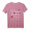Happy Birthday Papa T-Shirt - Persönliches Geburtstagsgeschenk mit Glückwunsch für den besten Papa
