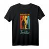 Bester Papa einer richtig coolen Tochter Spruch Retro T-Shirt – Lustiges Geschenk für Väter mit Tochter