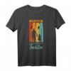 Bester Papa einer richtig coolen Tochter Spruch Retro T-Shirt – Lustiges Geschenk für Väter mit Tochter