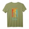 Bester Papa einer richtig coolen Tochter Spruch Retro T-Shirt – Lustiges Geschenk für Väter mit Tochter