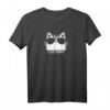 Herren Cool Cat Dad in Sonnenbrille | Katzenpapa T-Shirt zum HapDog | Lustiges Katzen-Design für Katzenliebhaber