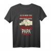 Meine Frau meine einzige Liebe bis mich jemand Papa nannte - Personalisiertes Vatertag T-Shirt mit Kinderhand für stolze Väter