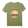 Meine Frau meine einzige Liebe bis mich jemand Papa nannte - Personalisiertes Vatertag T-Shirt mit Kinderhand für stolze Väter