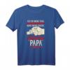 Meine Frau meine einzige Liebe bis mich jemand Papa nannte - Personalisiertes Vatertag T-Shirt mit Kinderhand für stolze Väter