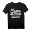Herren Werdender Papa 2020 Geschenk - Papi Loading Ladebalken T-Shirt mit Kinderwagen für zukünftige Väter