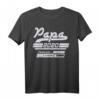 Herren Werdender Papa 2020 Geschenk - Papi Loading Ladebalken T-Shirt mit Kinderwagen für zukünftige Väter