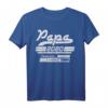 Herren Werdender Papa 2020 Geschenk - Papi Loading Ladebalken T-Shirt mit Kinderwagen für zukünftige Väter