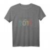 Beste Ehefrau seit 2019 – Vintage Retro T-Shirt zum ersten Hochzeitstag, Papierhochzeit Geschenk für Ehepartner