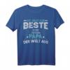 Vatertagsgeschenk für Papa - Papi T-Shirt zum Vatertag, liebevolles Geschenk für Väter
