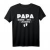 Herren Papa 2021 Loading Werdender Vater Schwanger Vatertag T-Shirt – Originelles Geschenk für werdende Väter und Familienmitglieder
