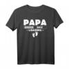 Herren Papa 2021 Loading Werdender Vater Schwanger Vatertag T-Shirt – Originelles Geschenk für werdende Väter und Familienmitglieder
