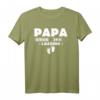 Herren Papa 2021 Loading Werdender Vater Schwanger Vatertag T-Shirt – Originelles Geschenk für werdende Väter und Familienmitglieder