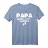 Herren Papa 2021 Loading Werdender Vater Schwanger Vatertag T-Shirt – Originelles Geschenk für werdende Väter und Familienmitglieder