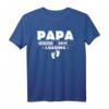 Herren Papa 2021 Loading Werdender Vater Schwanger Vatertag T-Shirt – Originelles Geschenk für werdende Väter und Familienmitglieder