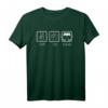 Lustiges Schere Stein Paar Bier T-Shirt für Männer & Frauen – Perfektes Geschenk für Bierliebhaber & Trinkfans