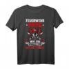 Feuerwehr Papa T-Shirt - Lustiges Vatertag & Geburtstagsgeschenk für Feuerwehrpapi, Väter & Opas