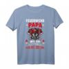 Feuerwehr Papa T-Shirt - Lustiges Vatertag & Geburtstagsgeschenk für Feuerwehrpapi, Väter & Opas