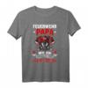 Feuerwehr Papa T-Shirt - Lustiges Vatertag & Geburtstagsgeschenk für Feuerwehrpapi, Väter & Opas