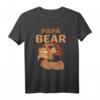 Papa Bär Bärenliebhaber T-Shirt – Lustiges Tier-Design für Bären- und Tierfreunde, ideales Geschenk zu Weihnachten & Geburtstag