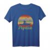 Herren Papitän Retro Vintage T-Shirt mit Yacht - Perfektes Geschenk für Seemänner & Vatertag