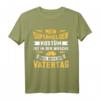 Vatertag T-Shirt für Papa & Opa - Klassisches Männer Herren Papi Kinder T-Shirt zum Männertag & Vaterstag