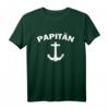 Herren Papitän Papi Vater Kapitän T-Shirt – Lustiges Geschenk für Väter, Familien & Heimwerker zum Geburtstag, Vatertag & Weihnachten