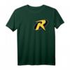 DC Robin Logo Brust T-Shirt - Offiziell lizenzierte Superhelden Fanbekleidung für Batman, Superman & Wonder Woman Fans